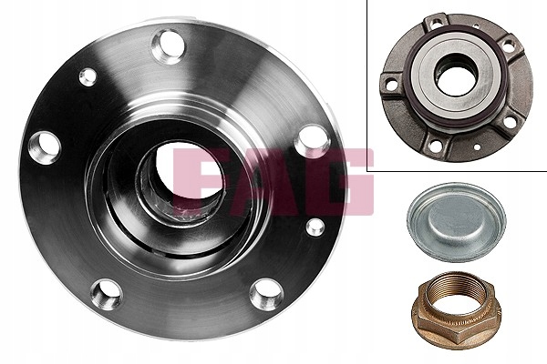 фото №1, Fag набір підшипник колеса з ступиця задня pasuje do: citroen c5 iii, c6,