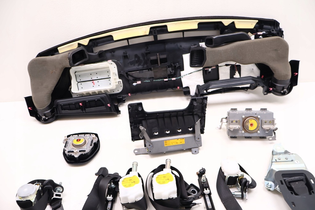 фото №13, Toyota rav4 iv lift панель приладів приладова набір подушка безпеки 55302-42050