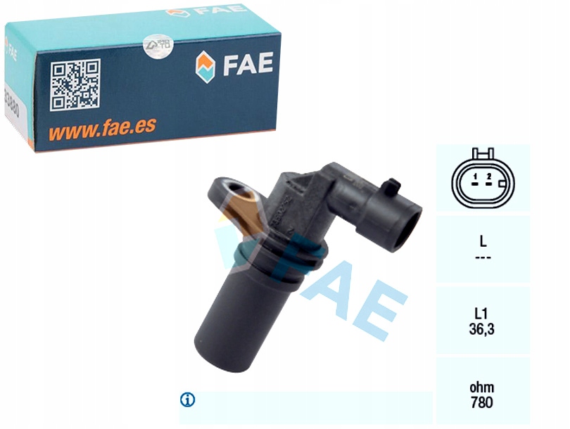 Датчик обертів вала korb. fiat opel 500 1,3d multijet 10.2007-doblo fae Доставка