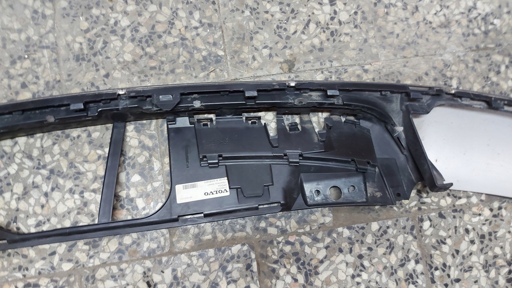 фото №15, Спойлер накладка бампера хром задня задня volvo xc40 17-21