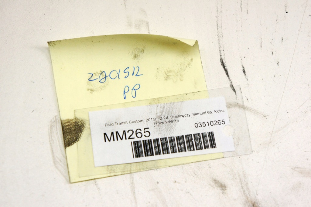 фото №5, Mm265 ford transit custom 2.2d супорт правий перед