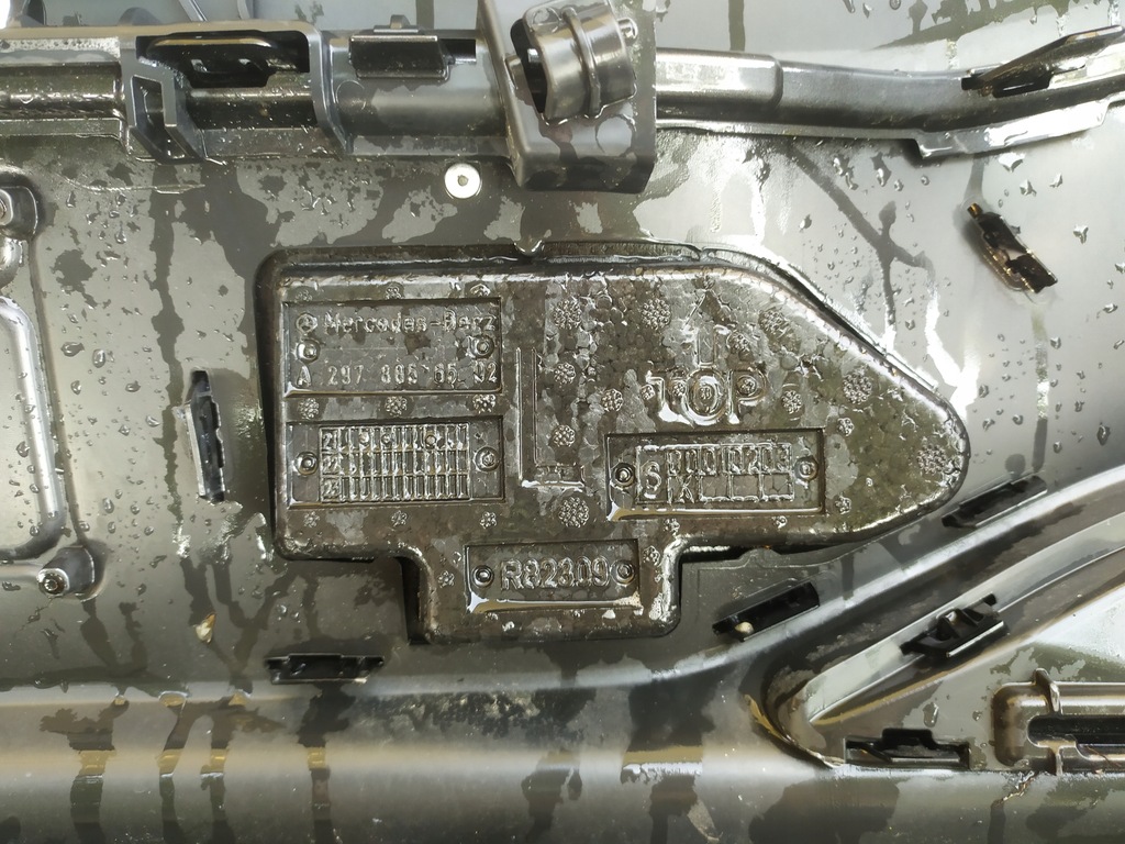 фото №6, Mercedes eqs v297 w297 amg бампер задняя задний + диффузор usa