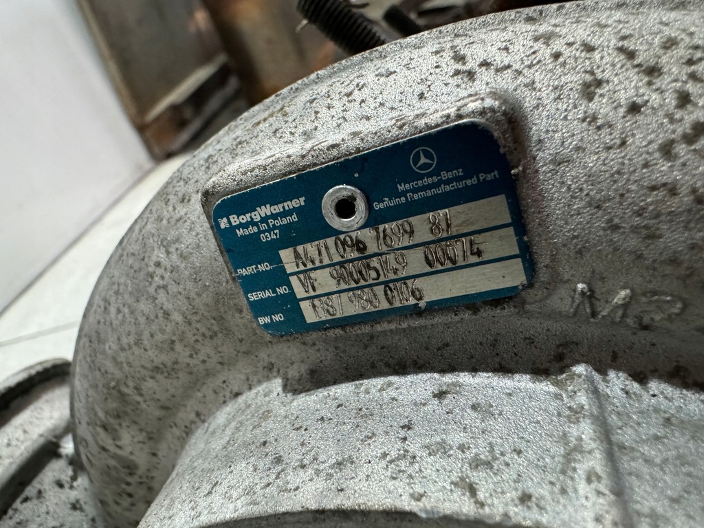 фото №4, Турбіна турбонагнітач om 471 mercedes actros mp 4 a4710967699