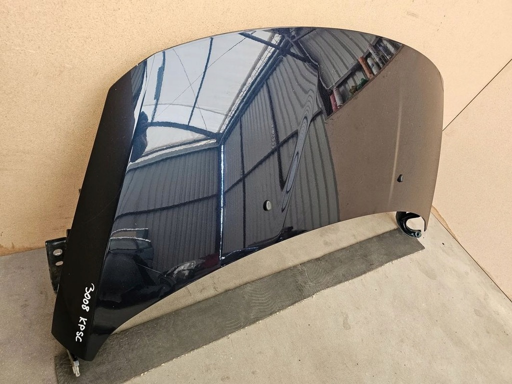 фото №4, Peugeot 3008 2009- капот крышка двигателя kpsc