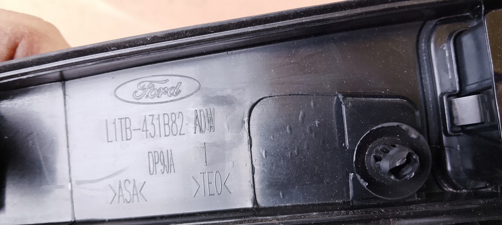 фото №7, Накладка молдинг накладка na кришка багажника задня камера ford puma mk2 l1tb-431b82-adw