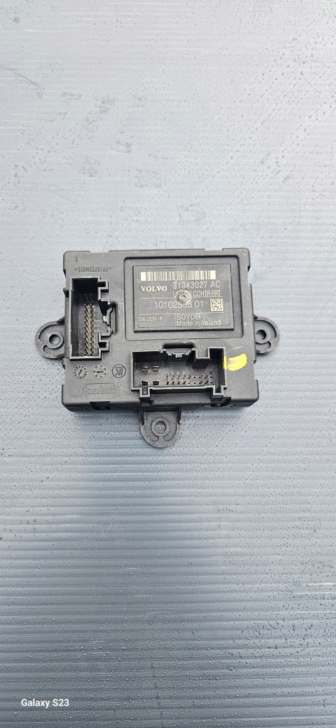 фото №1, Модуль блок управления дверь перед передний volvo xc60 i lift 31343027ac