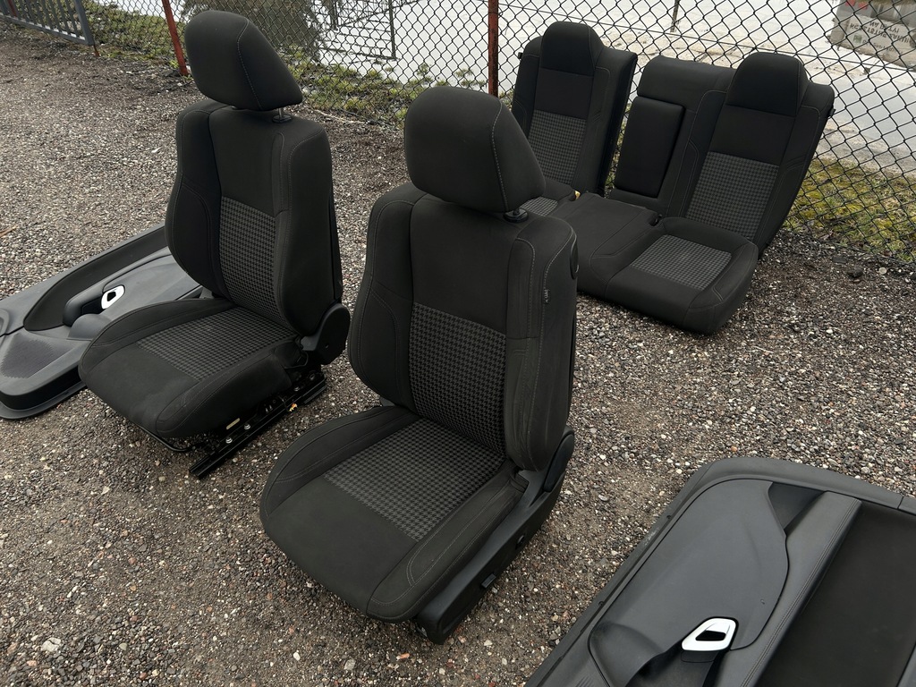 фото №10, Сидіння заднє сидіння обшивки салон комплект dodge challenger 2015r-