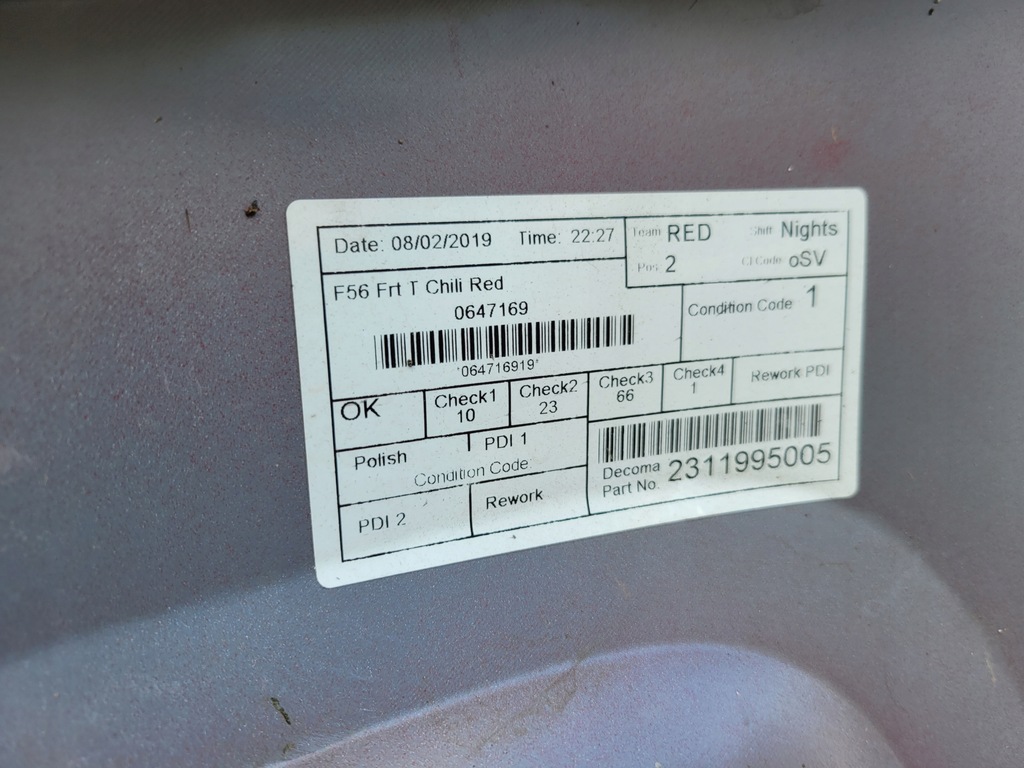 фото №13, Mini f55 f56 15- бампер передний перед