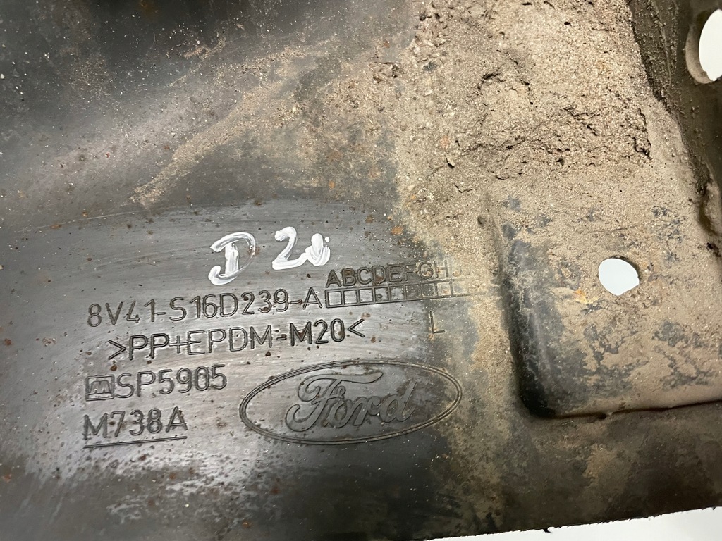 фото №8, Ford kuga mk1 молдинг крила лівий перед