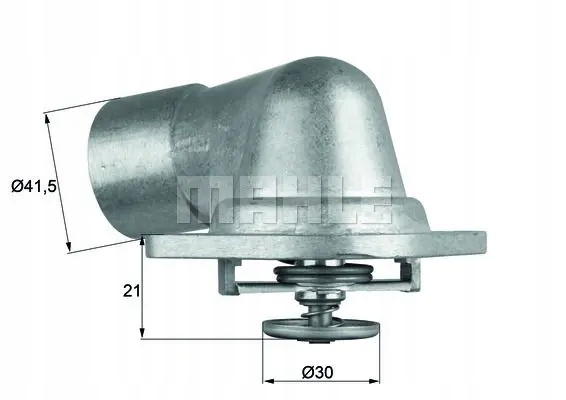 фото №2, Термостат ti 46 92d mahle