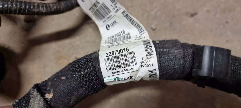 фото №13, Электропроводка жгут двигателя opel ampera