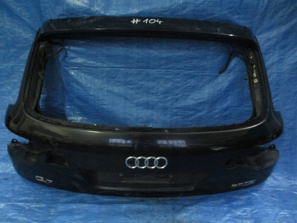 фото №1, Крышка багажника багажника audi q7 przed lift