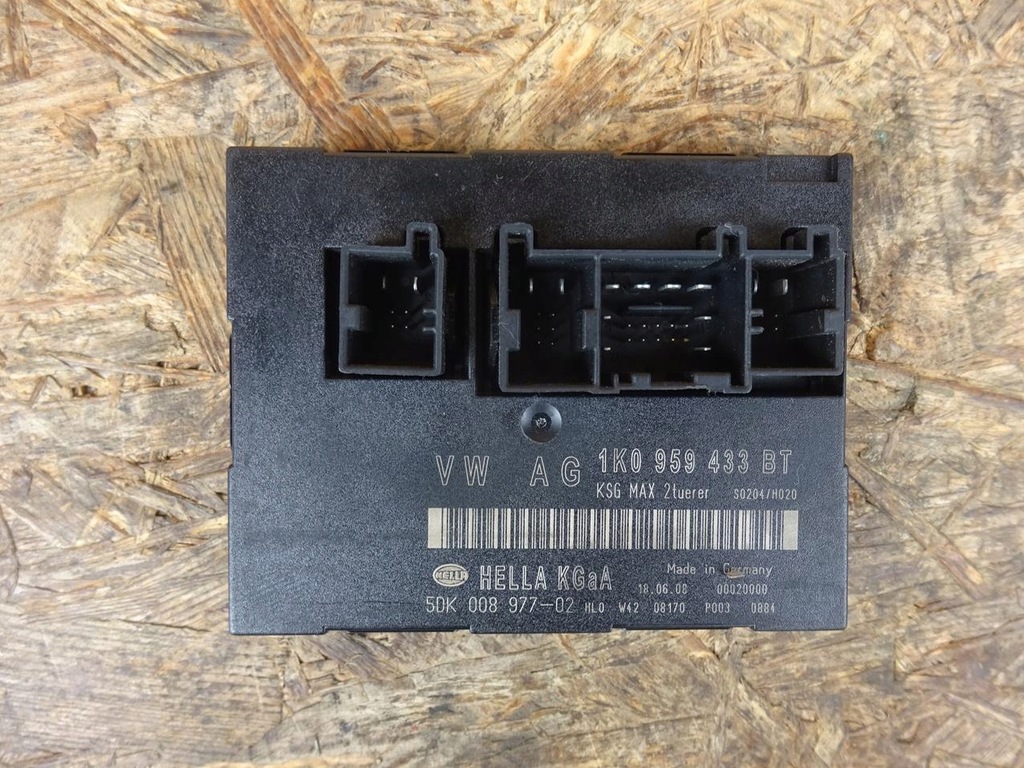 фото №8, Audi a3 8p golf v модуль комфорту 1k0959433bt