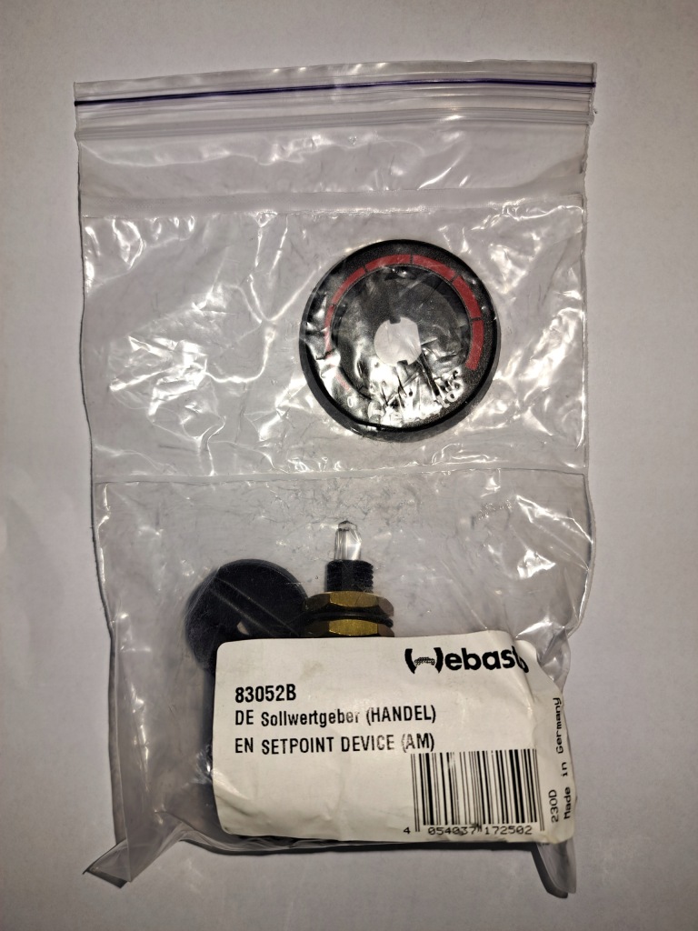 фото №1, Новий потенціометр, регулятор do обігріву webasto 83052b