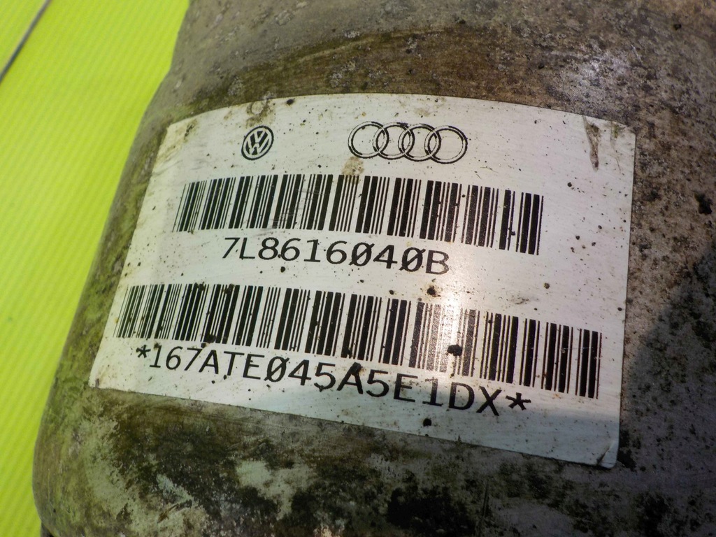 фото №5, Audi q7 4l 3.0 tdi 07r амортизатор пневмоподушка правий перед 7l8616040b