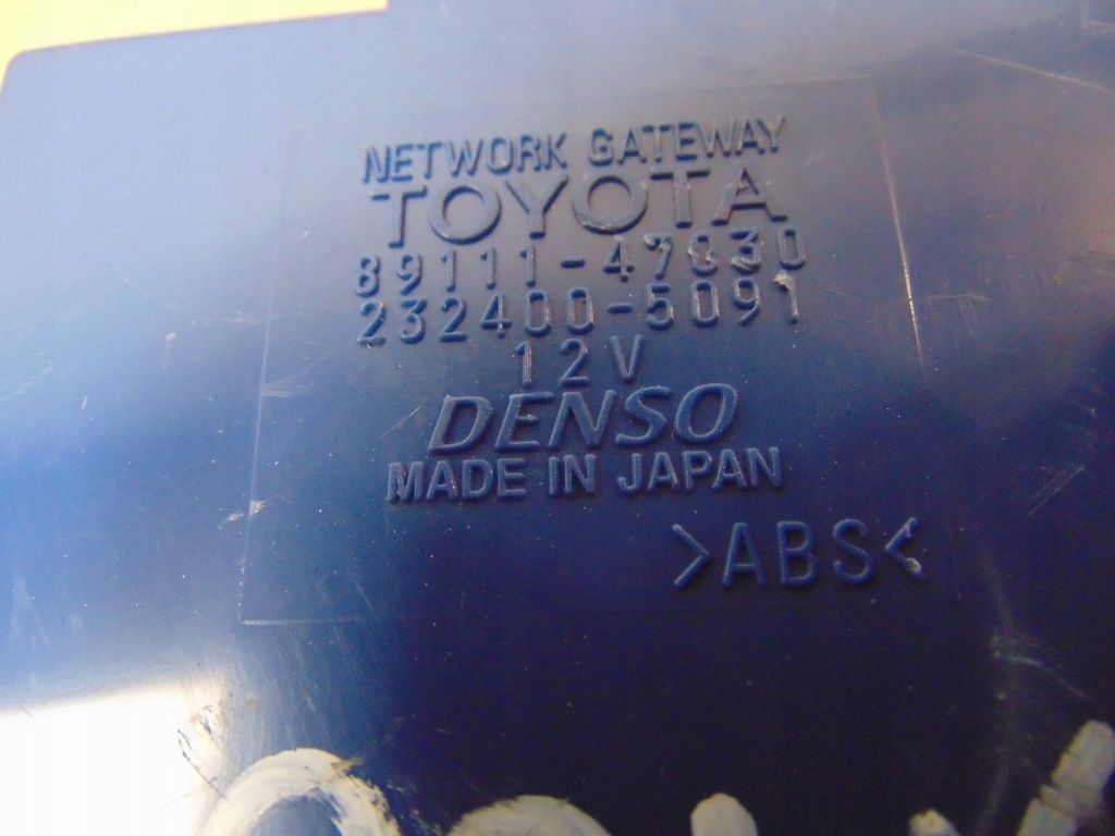 фото №5, Модуль блок керування мережі toyota prius ii 1.5 hybrid 89111-47030