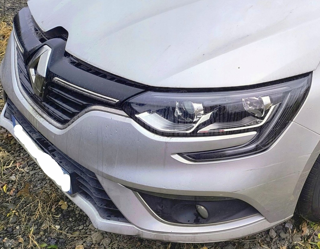 фото №10, Бампер kpl. 6xpdc датчики решітка решітка радіатора протитуманні фари джгут renault megane iv