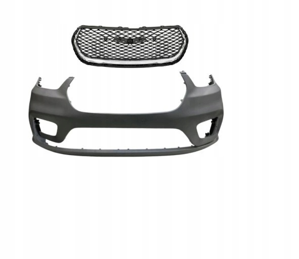 фото №1, Chrysler pacifica 21- бампер передній pdc + решітка радіатора решітка радіатора решітка + хром