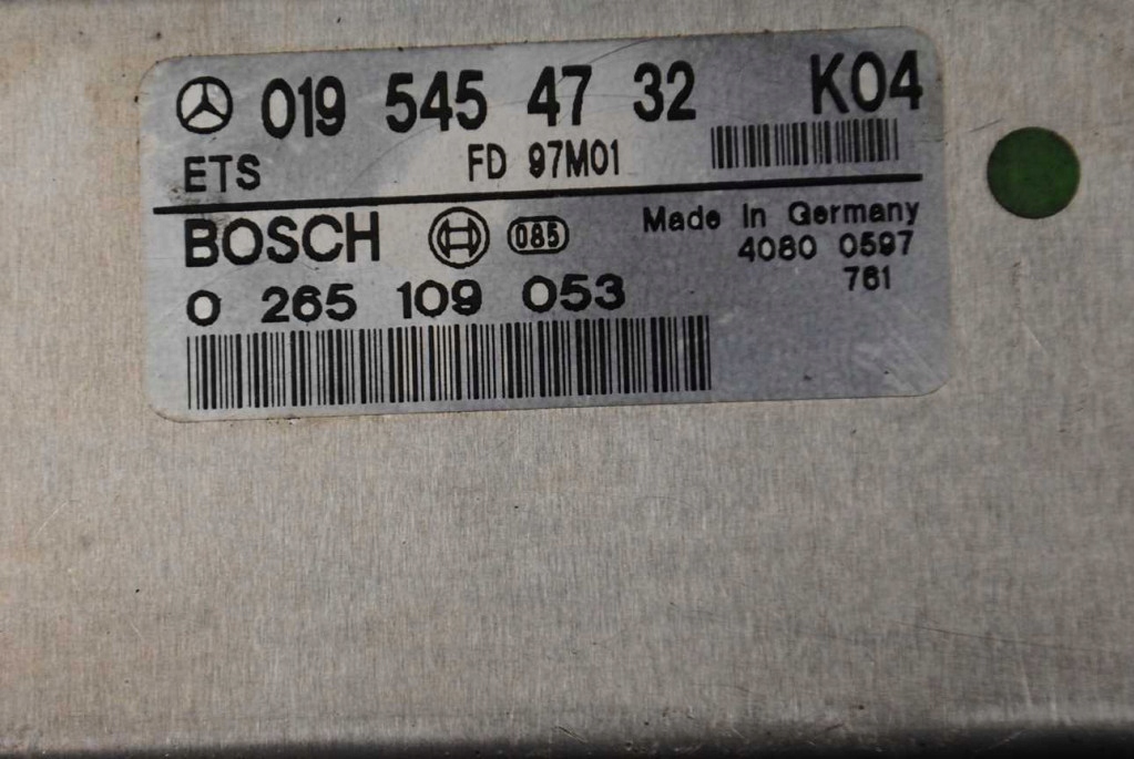 фото №5, Mercedes e-klasa w120 2.2cdi бортовой компьютер двигателя 0281001461