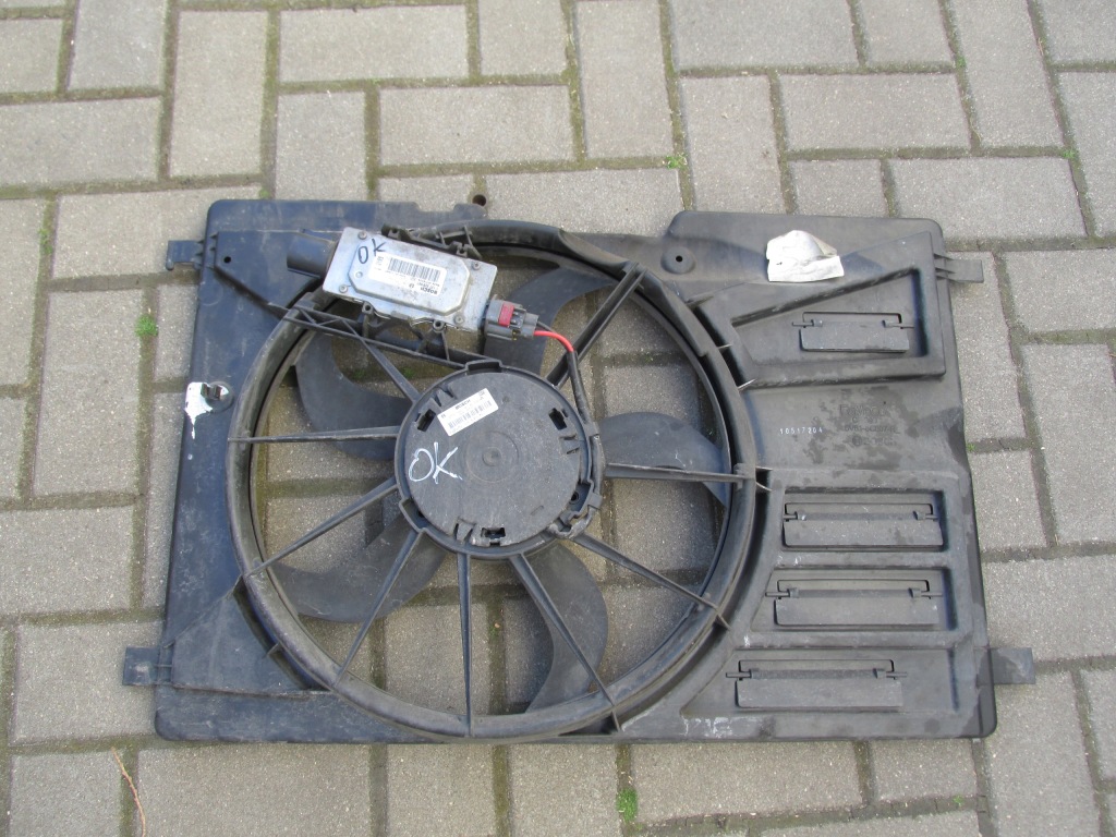 фото №3, Вентилятор радіатора 1,6 ecoboost c-max focus