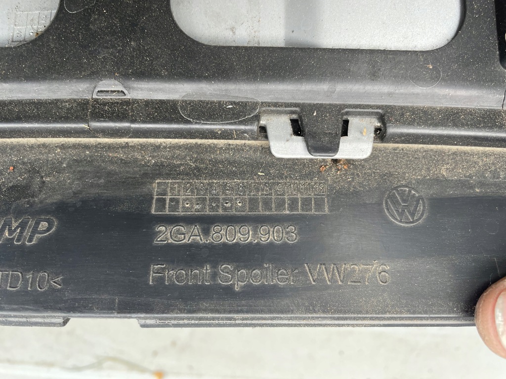 фото №9, Бампер перед vw t-roc 2ga 17- решётка спойлер płog передний хороший полный pdc