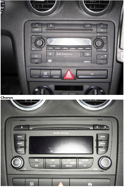 фото №2, Рамка радіо 2 din audi a3 8p 2003-2012 czarna