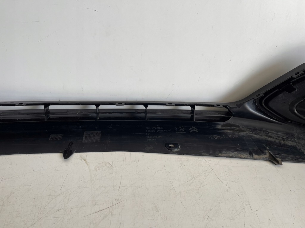 фото №9, Citroen c4 iii накладка бампера перед спойлер 9834703280