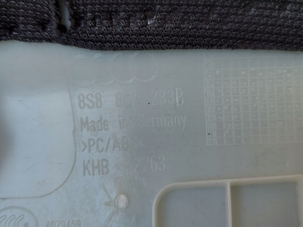 фото №5, Audi tt захист стійка ліва coupe 8s8867233b