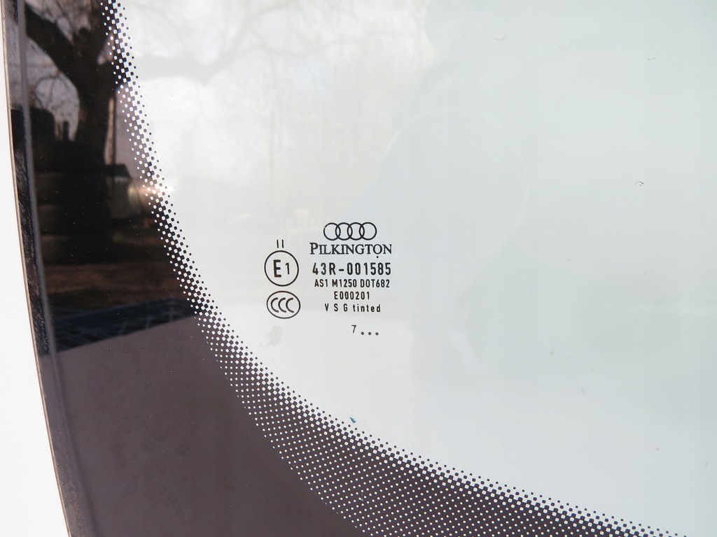 фото №8, Стекло лобовое перед передняя датчик камера audi q7 4l 05-15