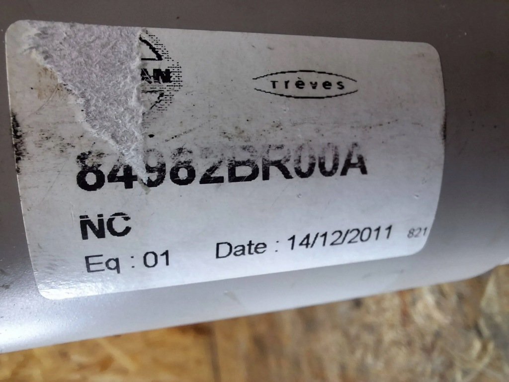 фото №5, Шторка багажника 84982br00a nissan qashqai +2 07-