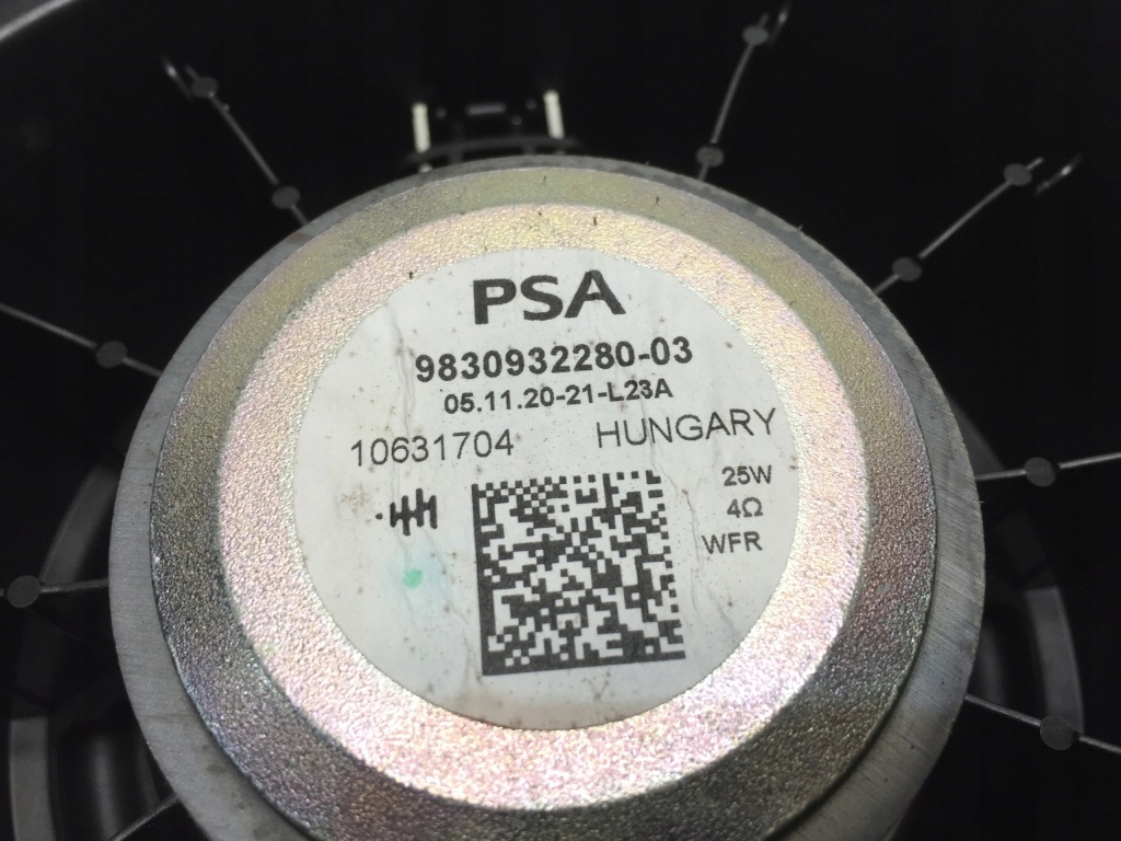 фото №3, Citroen c4 iii 21 динамік двері перед l 9830932280