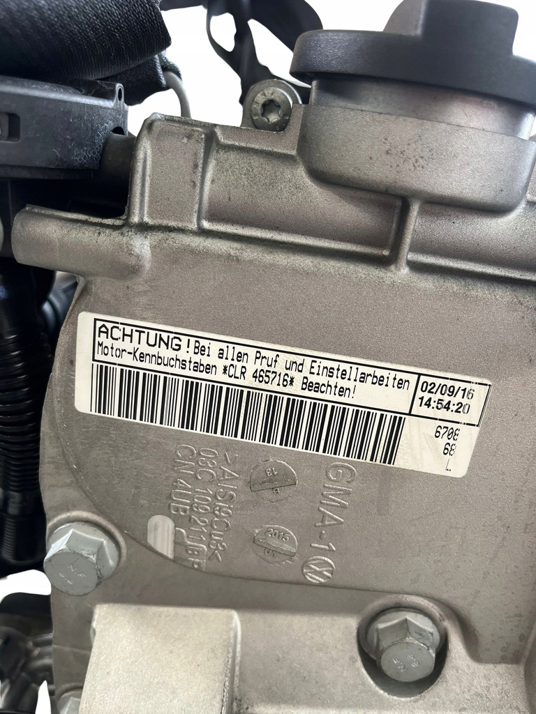 фото №16, Двигун kompletny clr 1.6 mpi vw