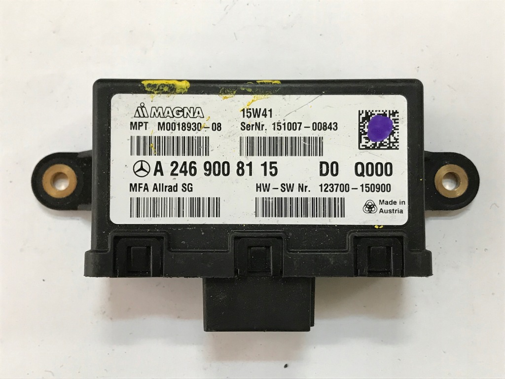 фото №1, Модуль блок управления mercedes w246 оригинальный номер 2469008115