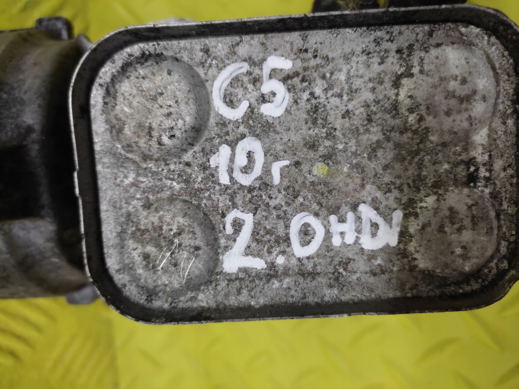 фото №8, Citroen c5 iii 2.0 hdi корпус фильтра масла 9685997780