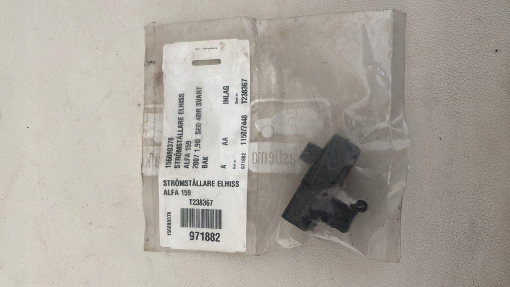 фото №1, Alfa romeo 159 перемикач вікон 156080378