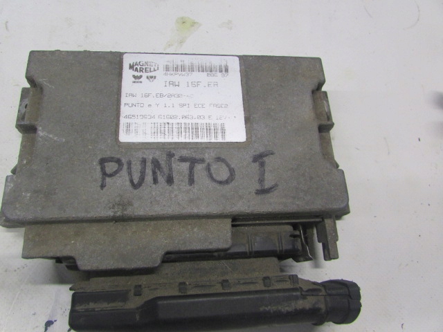 фото №1, Блок управления, бортовой компьютер двигателя fiat punto i