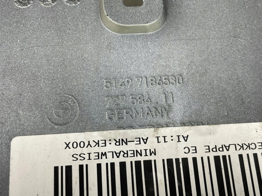 фото №7, Bmw 7 f01 f02 f03 f04 2009 обшивка / обивка задний крышки багажника