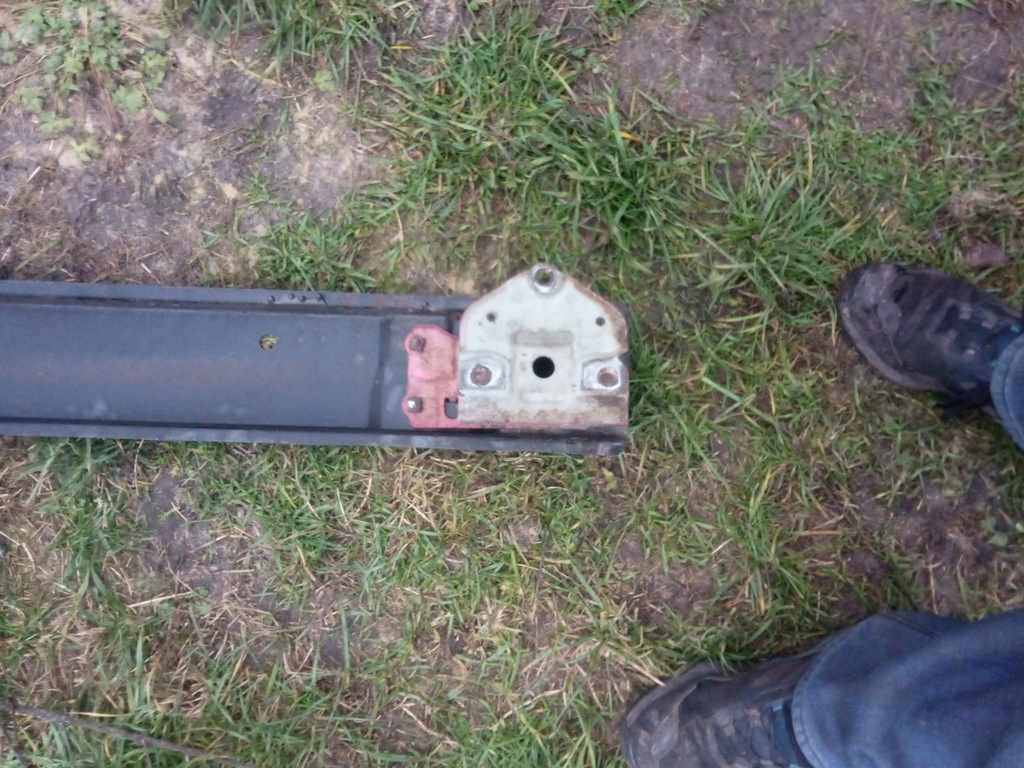 фото №7, Toyota verso 09-18 балка pod бампер задняя задний зона деформации б/у