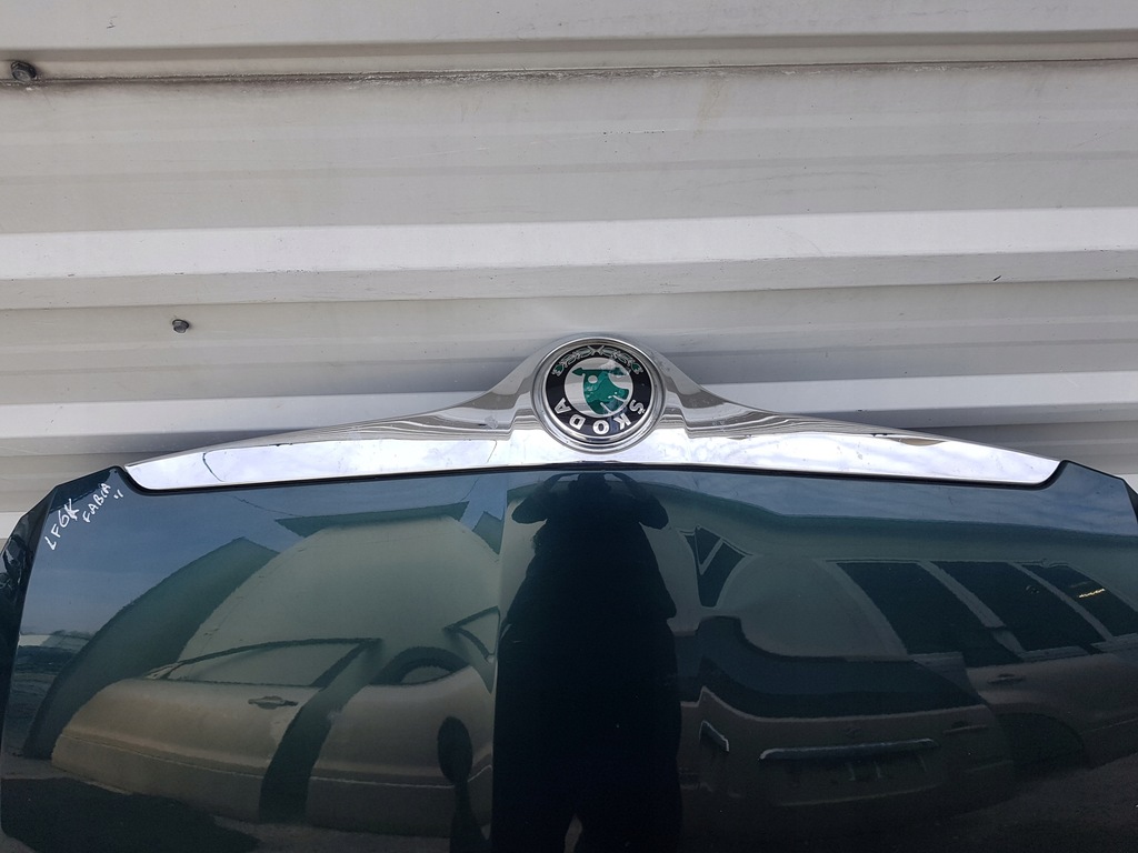 фото №7, Skoda fabia ii 2 07-10r roomster капот lf6k