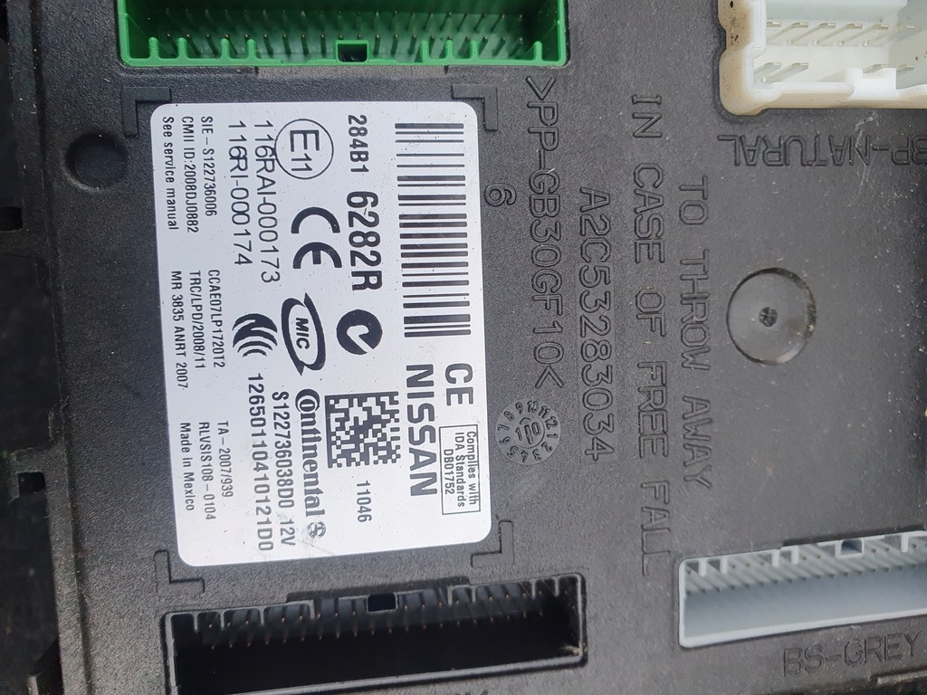 фото №2, Модуль блок управления renault koleos 284b16282r