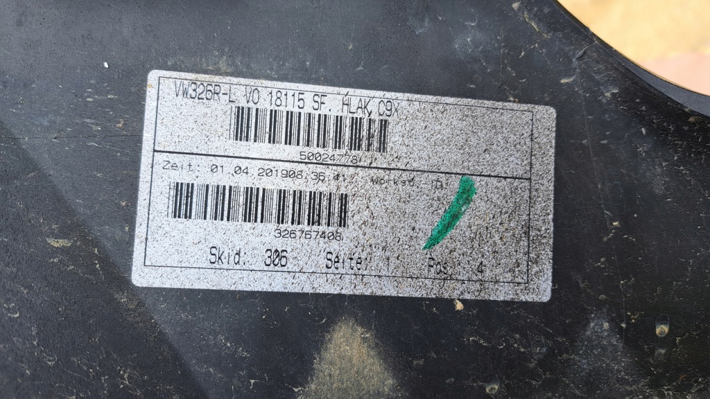 фото №14, Vw tiguan ii 2 5na r-line бампер перед