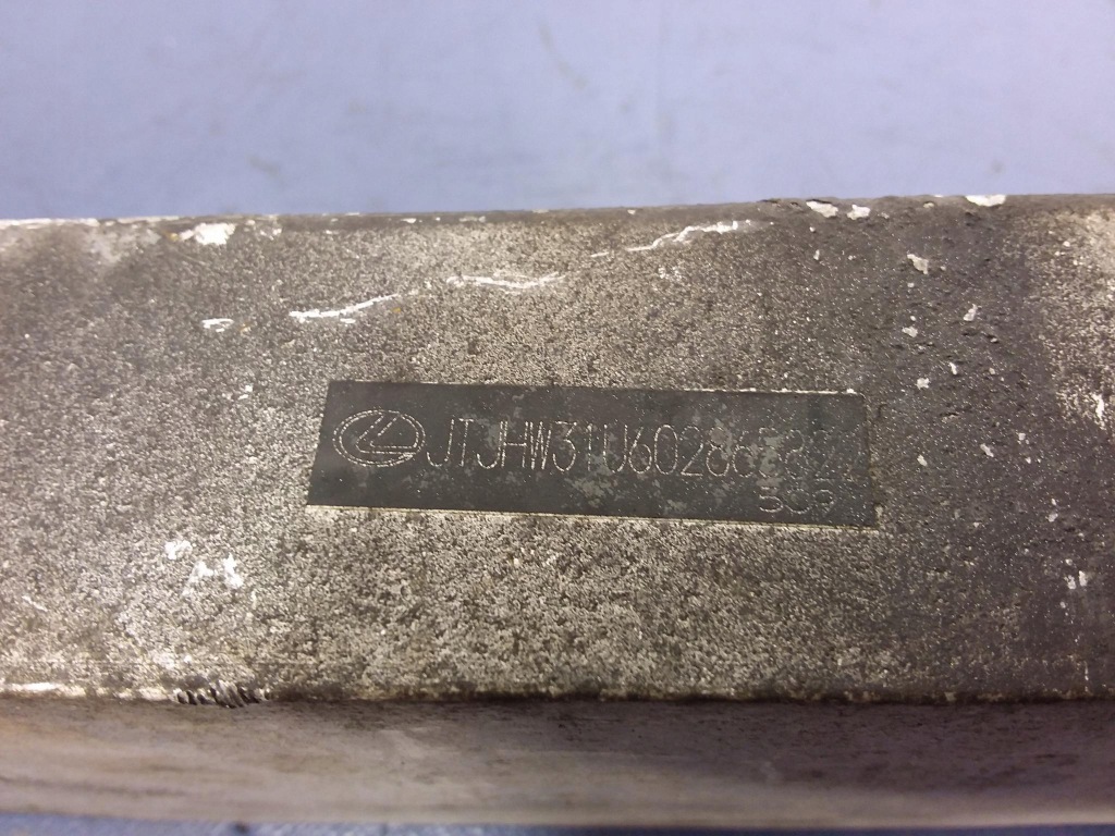 фото №3, Lexus rx ii xu30 балка бампера перед передня