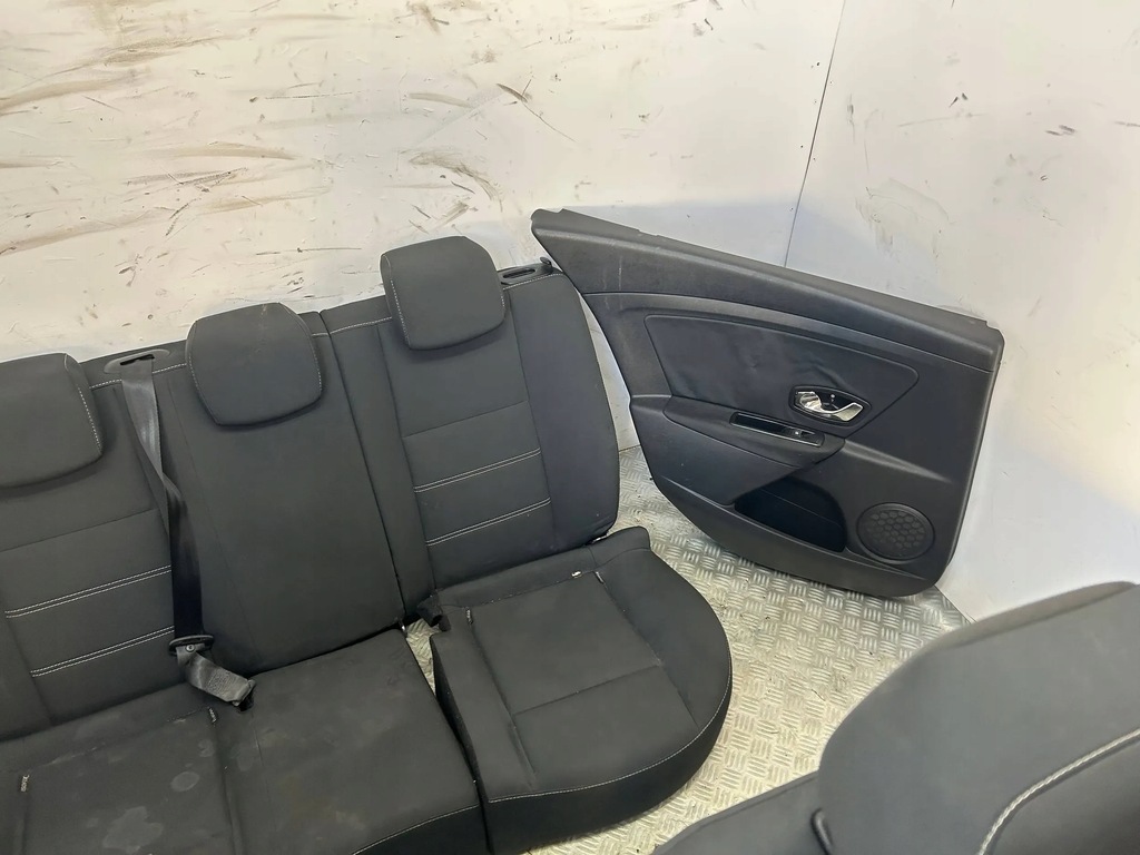 фото №7, Сидіння сидіння заднє сидіння обшивки комплект renault megane iii kombi