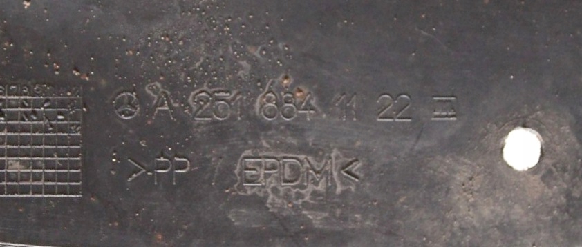 фото №10, Підкрилок задня лівий mercedes w251 06r a2518841122