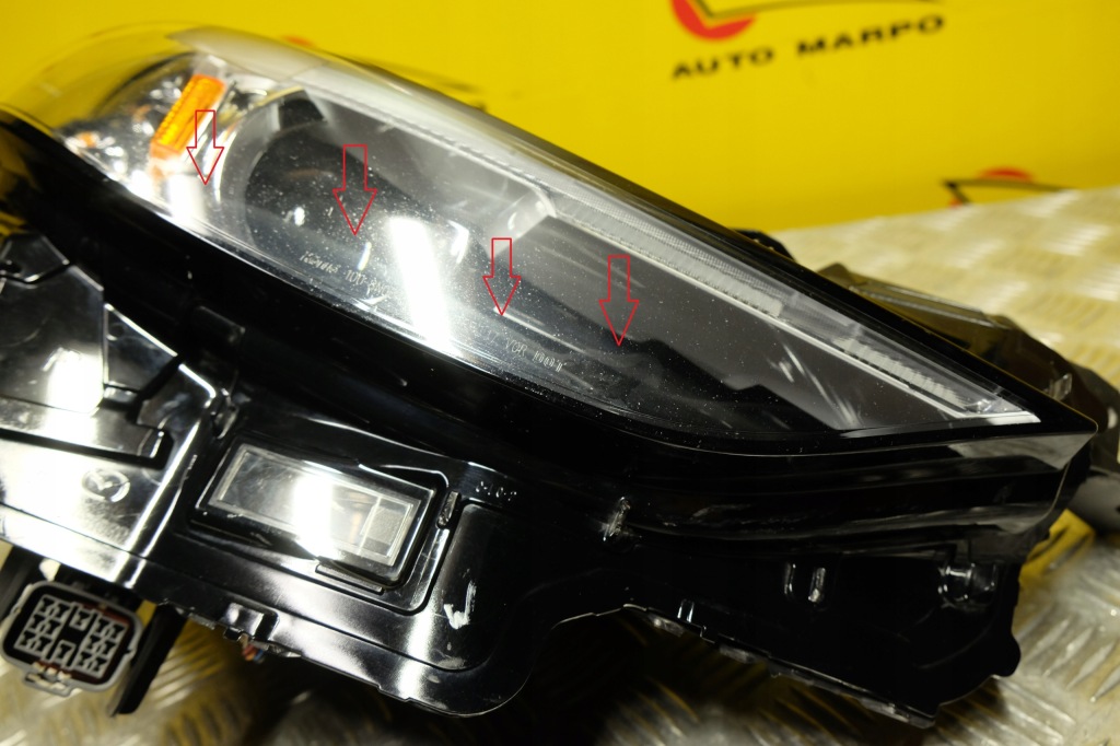 фото №4, Mazda 3 bp 2019 2020- фара лампа full led правая usa