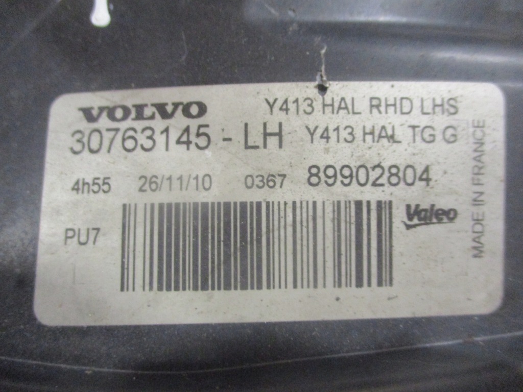 фото №11, Лампа фара левый volvo xc60 i оригинал