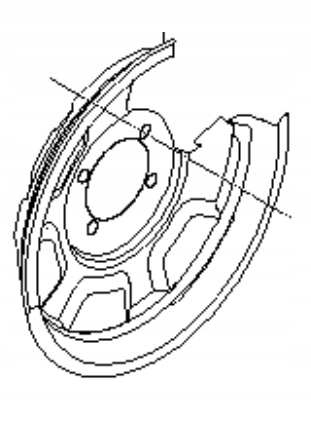 фото №1, Защита диск задняя правая hyundai i30 2012-2017