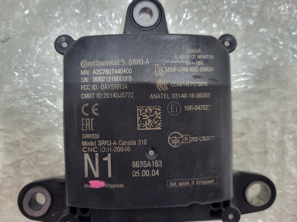 фото №5, Mitsubishi eclipse cross радар датчик мертвого pola задня лівий оригінал!