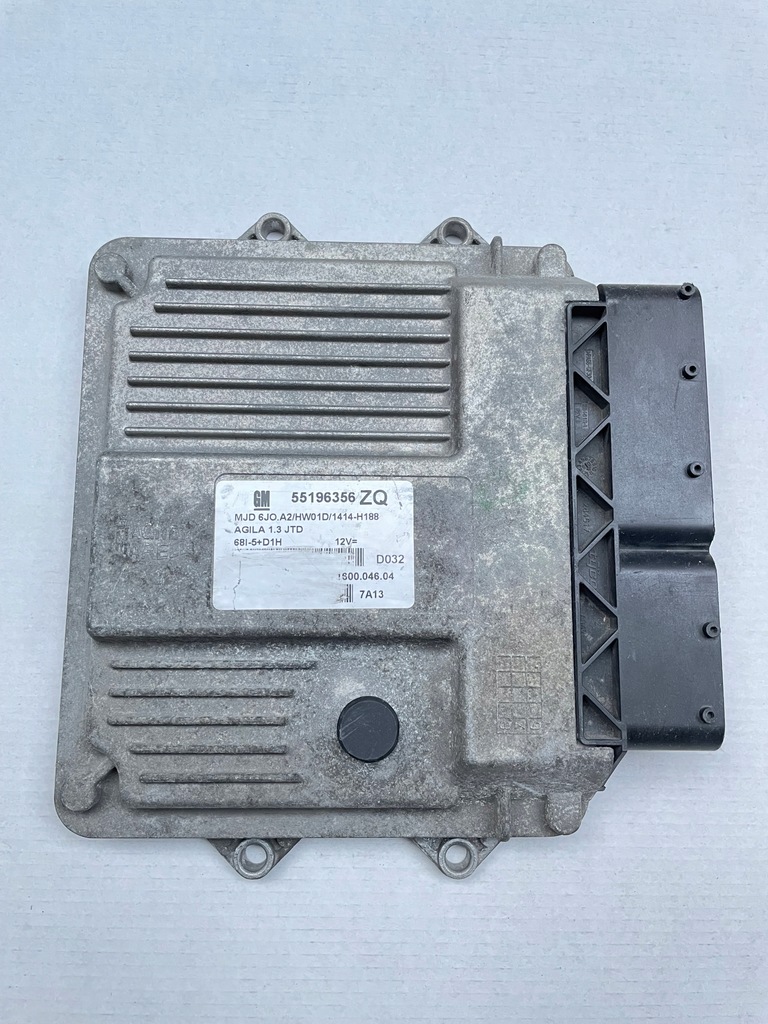 фото №1, Ecu 55196356 zq opel agila 1.3 cdti