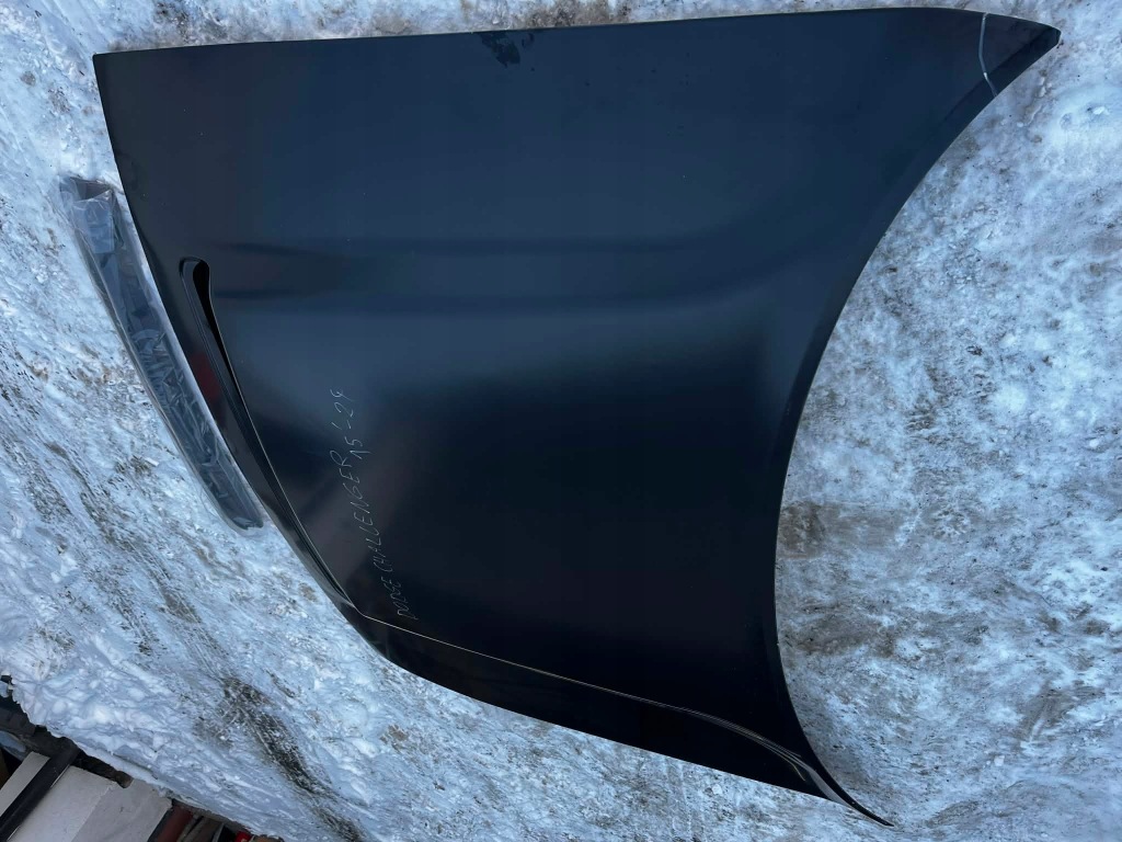 Капот крышка двигателя dodge challenger demon алюминиевая tano с Разборки